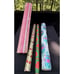 Vintage MCM 1950-60’s Christmas Gift Wrap Foil Wrapping Paper In Storage Case