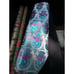 Vintage MCM 1950-60’s Christmas Gift Wrap Foil Wrapping Paper In Storage Case