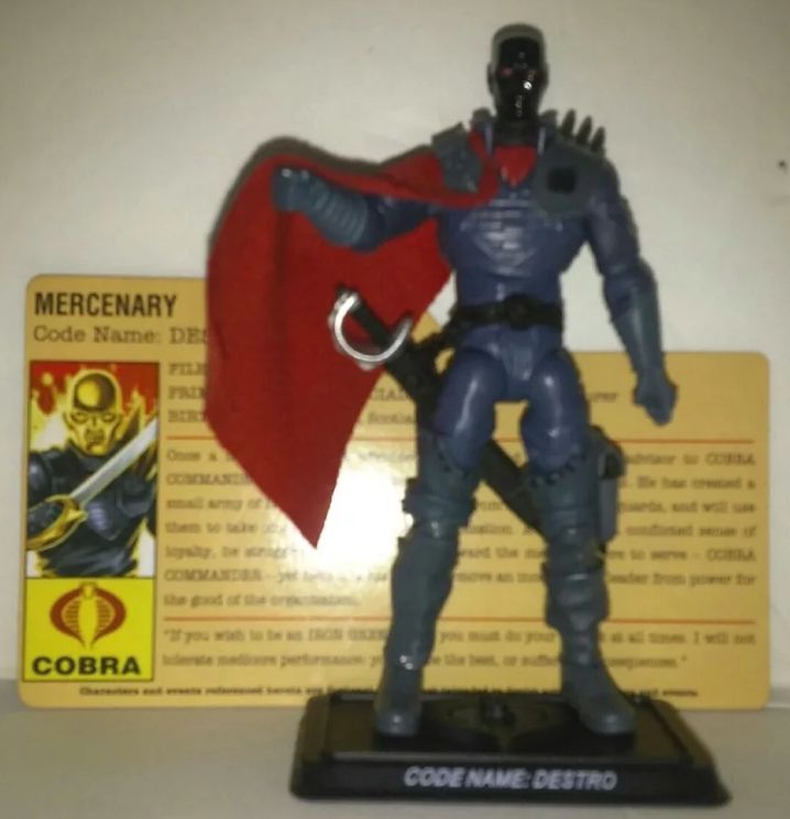 G.I.Joe Destro Mercenary 25th Anniversar