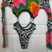 111 the label rainbow trippy bodysuit