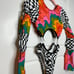 111 the label rainbow trippy bodysuit