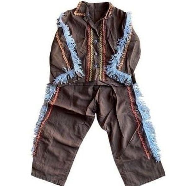Vintage boys, Native American Halloween costume size 4/5