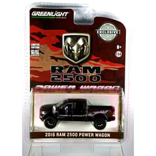 Greenlight Hobby Exclusive 2016 RAM 2500 POWER WAGON, Black, New, See Pics/Descr
