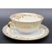 Noritake China Galavan Double Handle Cup And Saucer Set Of 5 Handpainted Japan