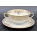 Noritake China Galavan Double Handle Cup And Saucer Set Of 5 Handpainted Japan
