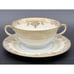 Noritake China Galavan Double Handle Cup And Saucer Set Of 5 Handpainted Japan