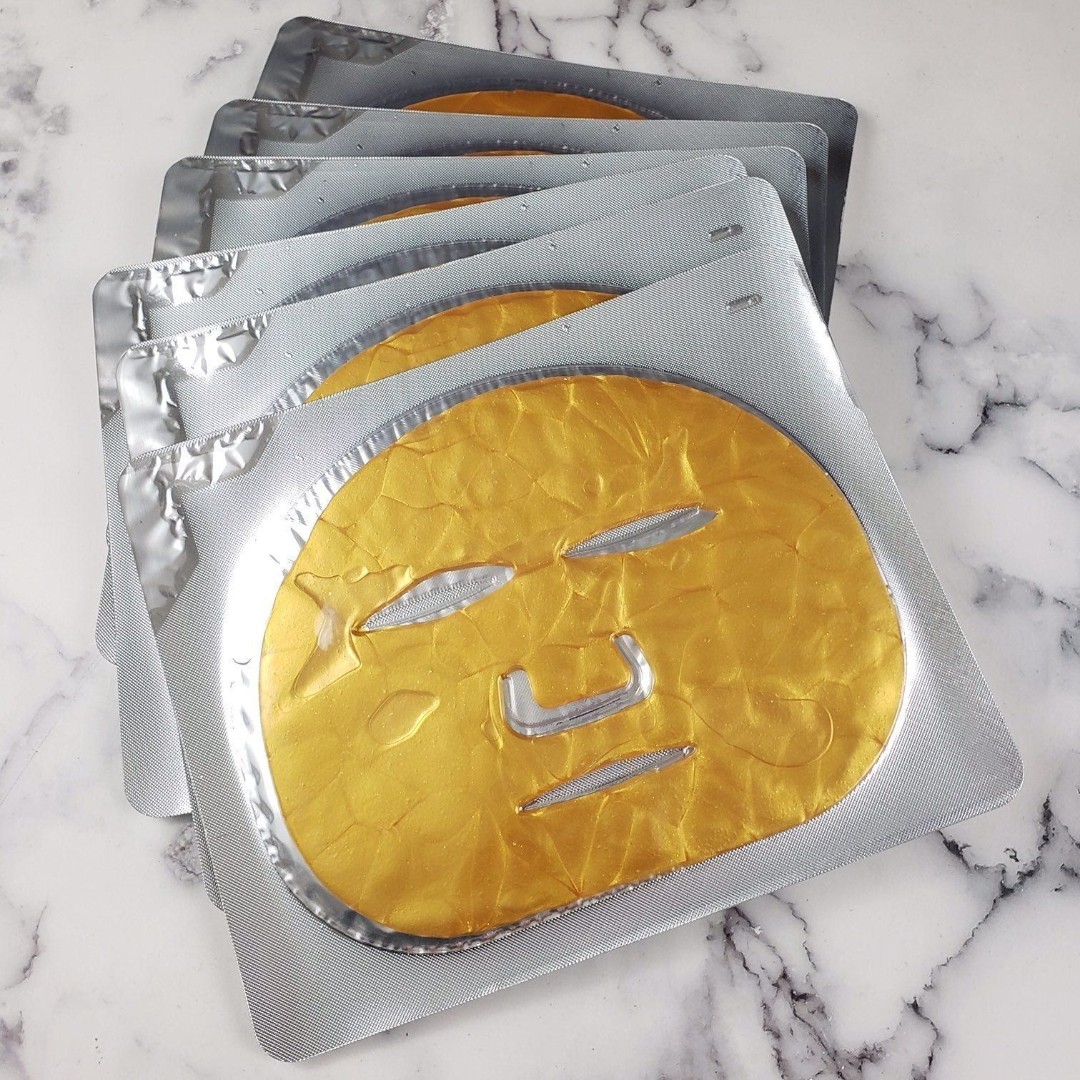 Prédiré Paris Moroccan Liquid Gold Cell Renewal Collagen Face Masks | 2 Masks