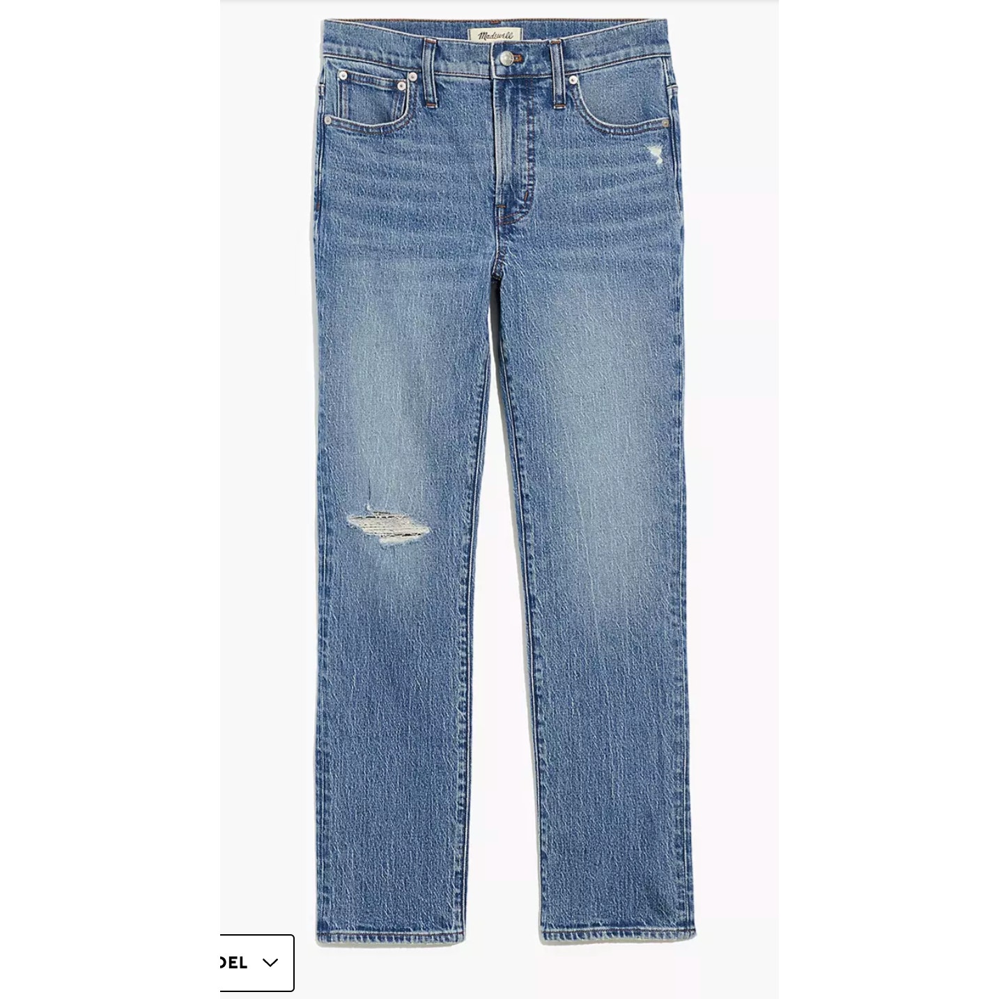 NWT Madewell The Mid-Rise Perfect Vintage Jean in Ainsdale Size 27
