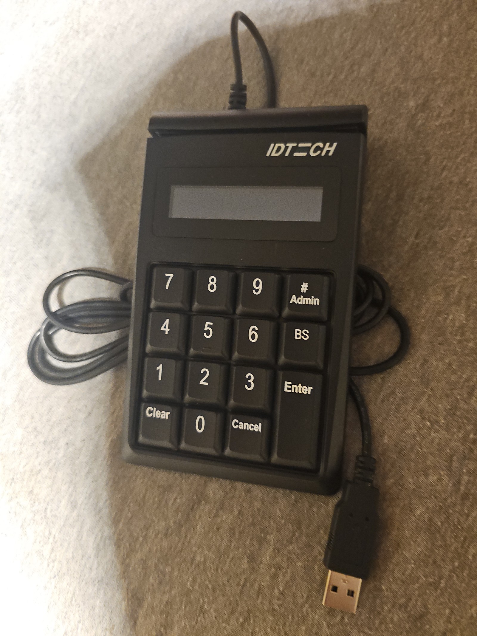 ID TECH CARD SCANNER