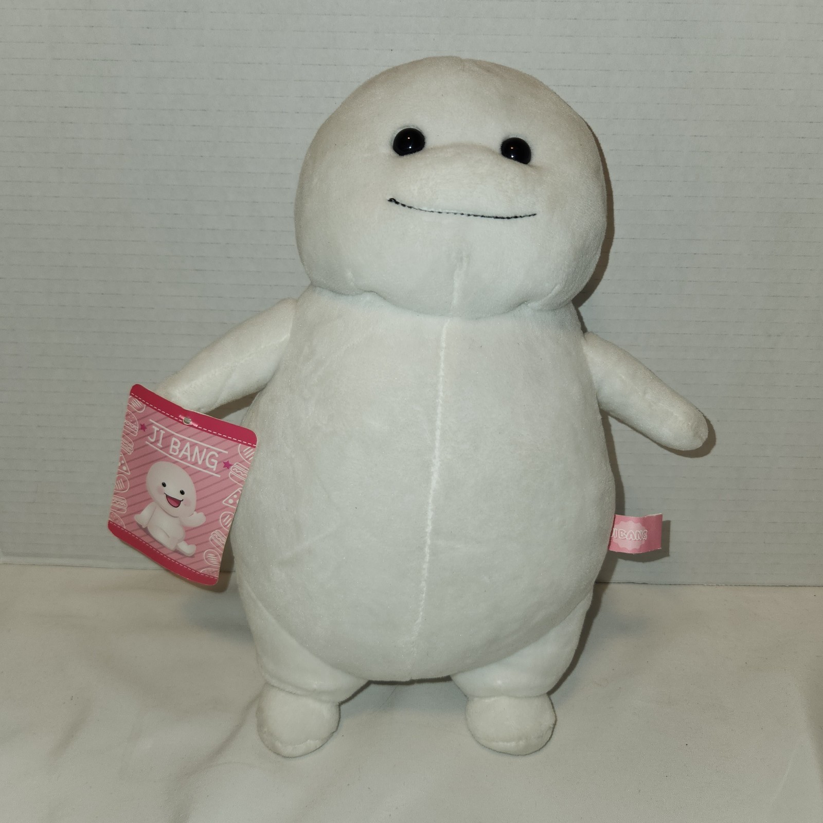 Authentic Jinsung Jibang Jibangi Korea Cute Fat Doll Plush NWT