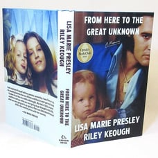 SIGNED, From Here to the Great Unknown, Lisa Marie Presley, Riley Keough, NEW