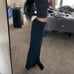 Ralph Lauren vintage black low waisted pajama/pj/ leep pants