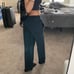 Ralph Lauren vintage black low waisted pajama/pj/ leep pants