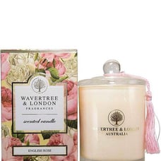 Wavertree & London English Rose Candle,Size: 11.6 OZ
