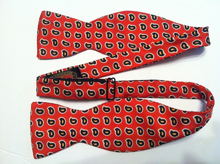 H.STOCKTON MENS NEW BOW TIE