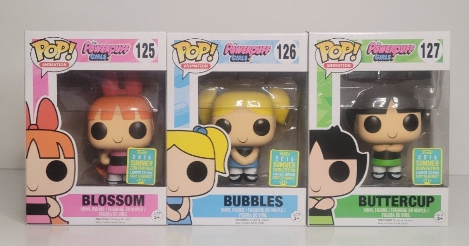 Funko Pop Powerpuff Girls Set