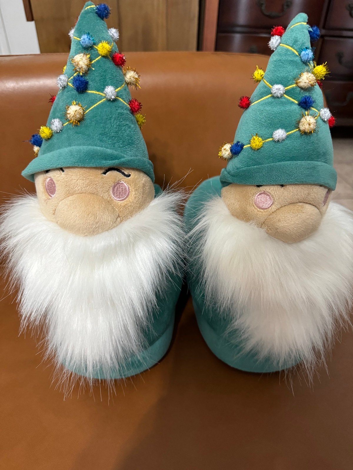 AE Christmas Gnomes Slippers M/L