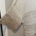 Piazza Sempione White and Gold Crochet Made in Italy Casual Sweater NWT