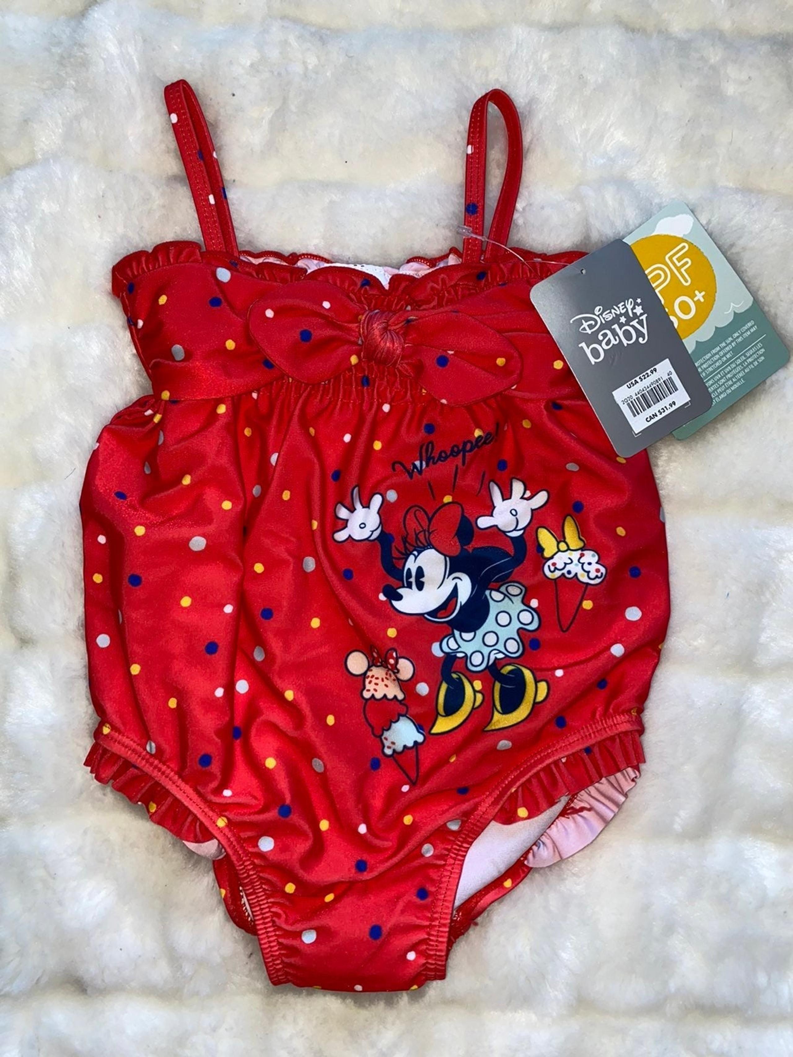 Disney Store Minnie Mouse Swimsuit