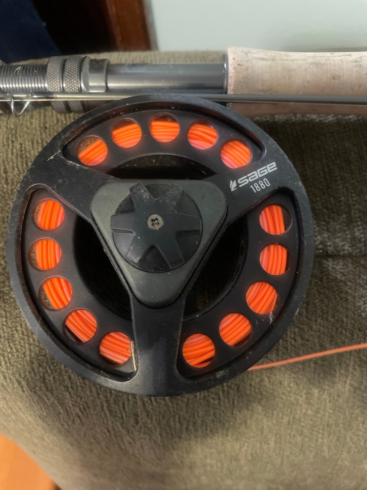 SAGE fly fishing combo Sage 1880 fly reel & sage approach 790-4 fly fishing rod
