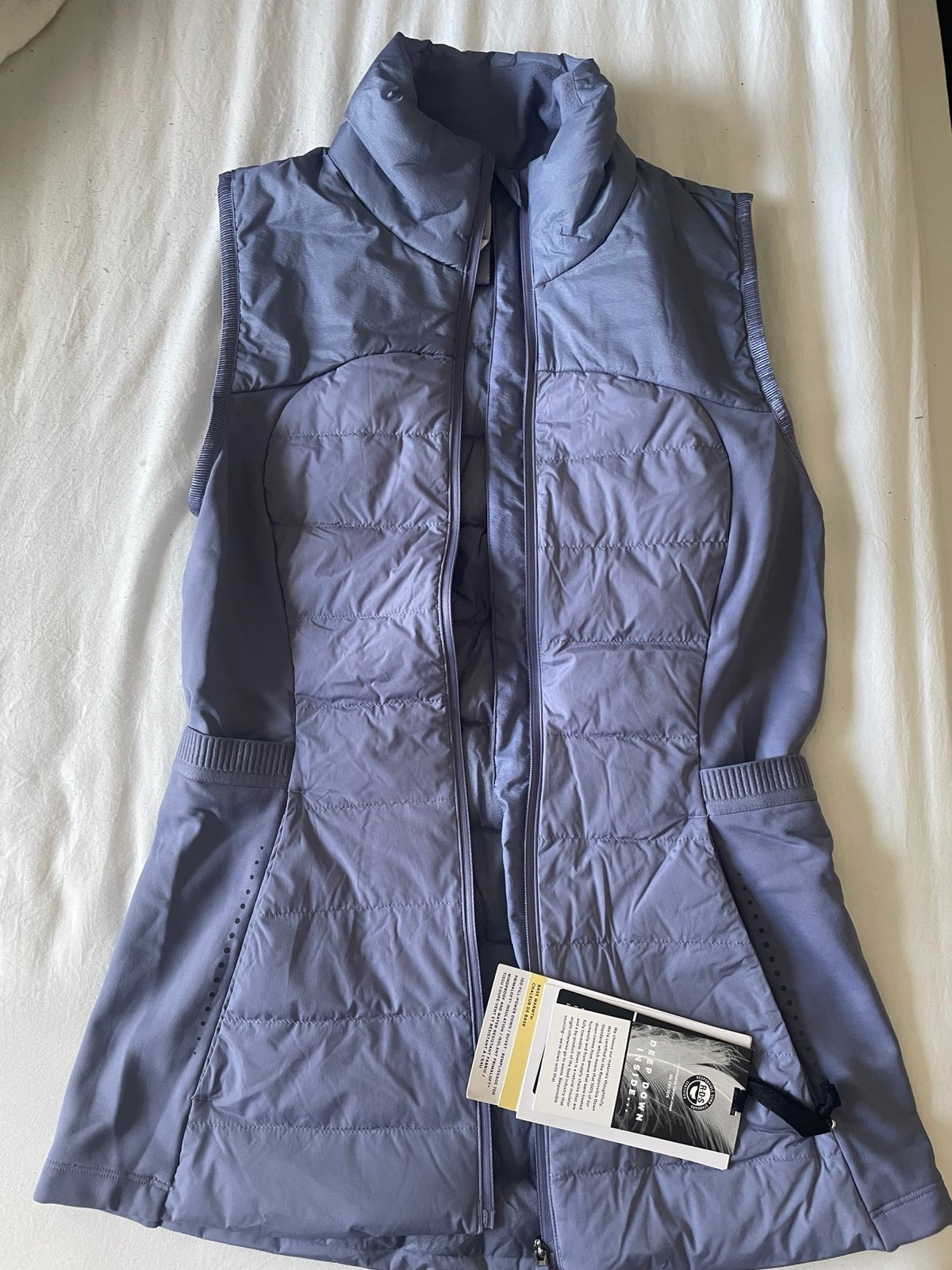 Lululemon Athletica Down For It All Vest Jacket size 2