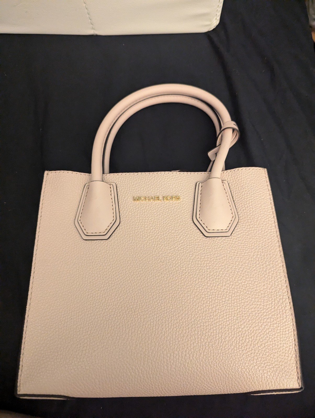 Michael Kors Mercer Medium Messenger Small Satchel Powder blush pink