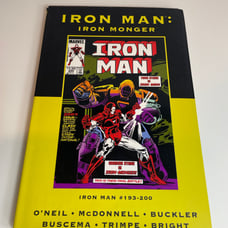 Iron Man Iron Monger Marvel Premiere Classic Vol 41 HC 1st Printing Buscema