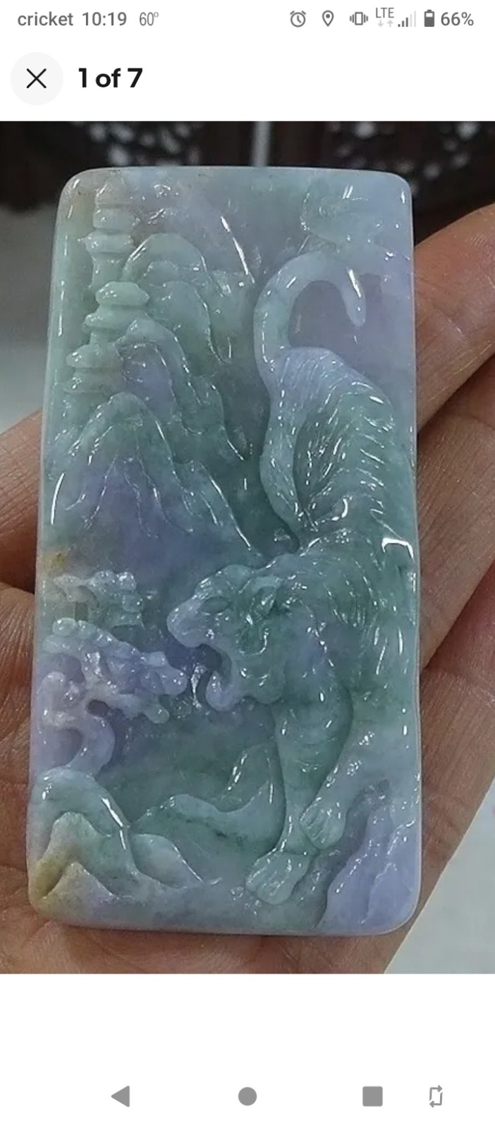 All natural jade Jadeite pendant. New