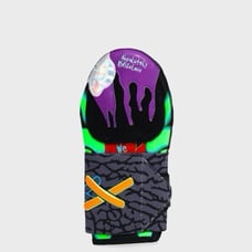 NEW Aria Absolutely Ridiculous 10+ to Adult sliding mitt GLOWS IN DARK Chisholm