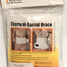 DMI Industries Support Elastic Adjustable Thermal Sacral Brace/Heat Pad 2044 New