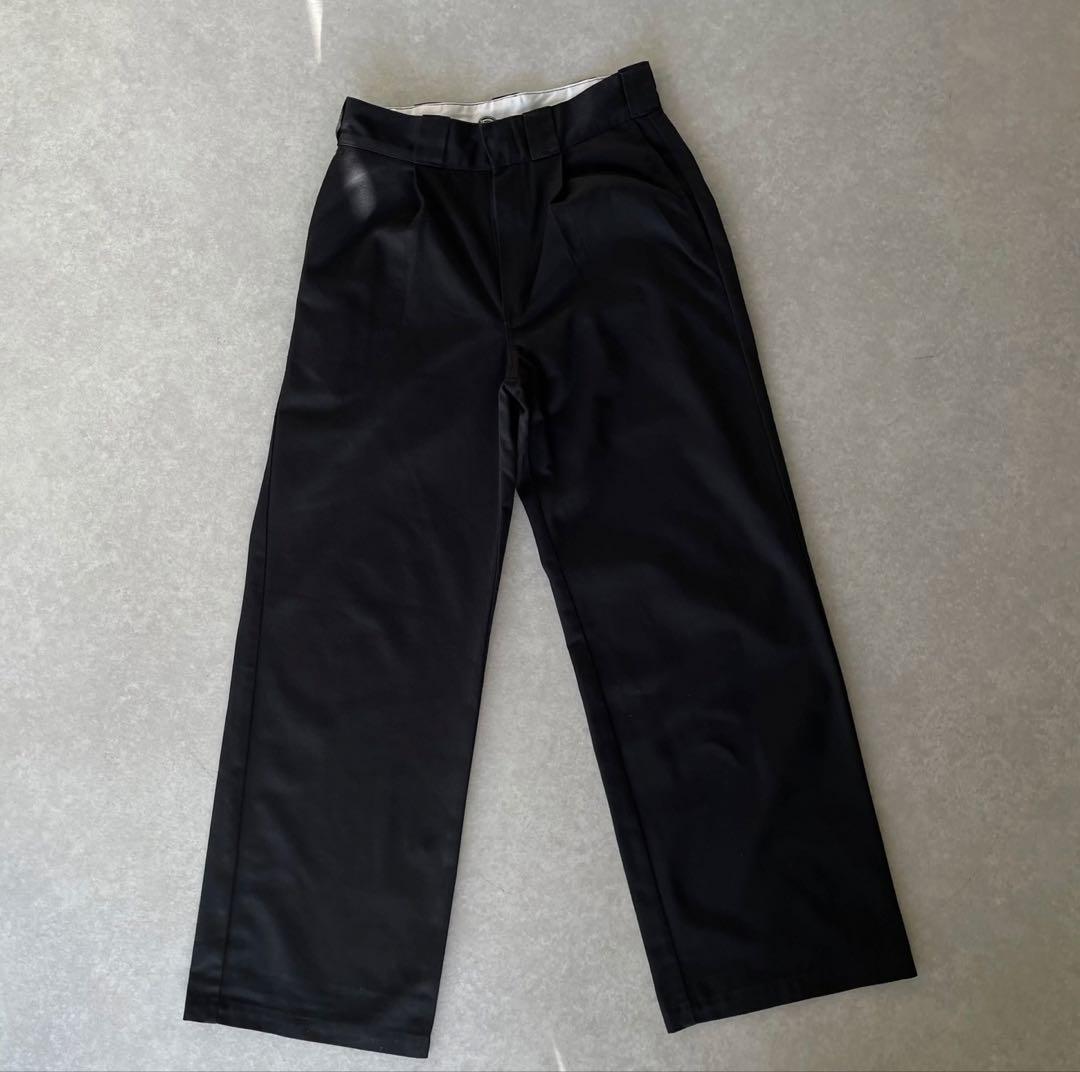 ok.soon × Dickies Wide Chino Pants (Black) M