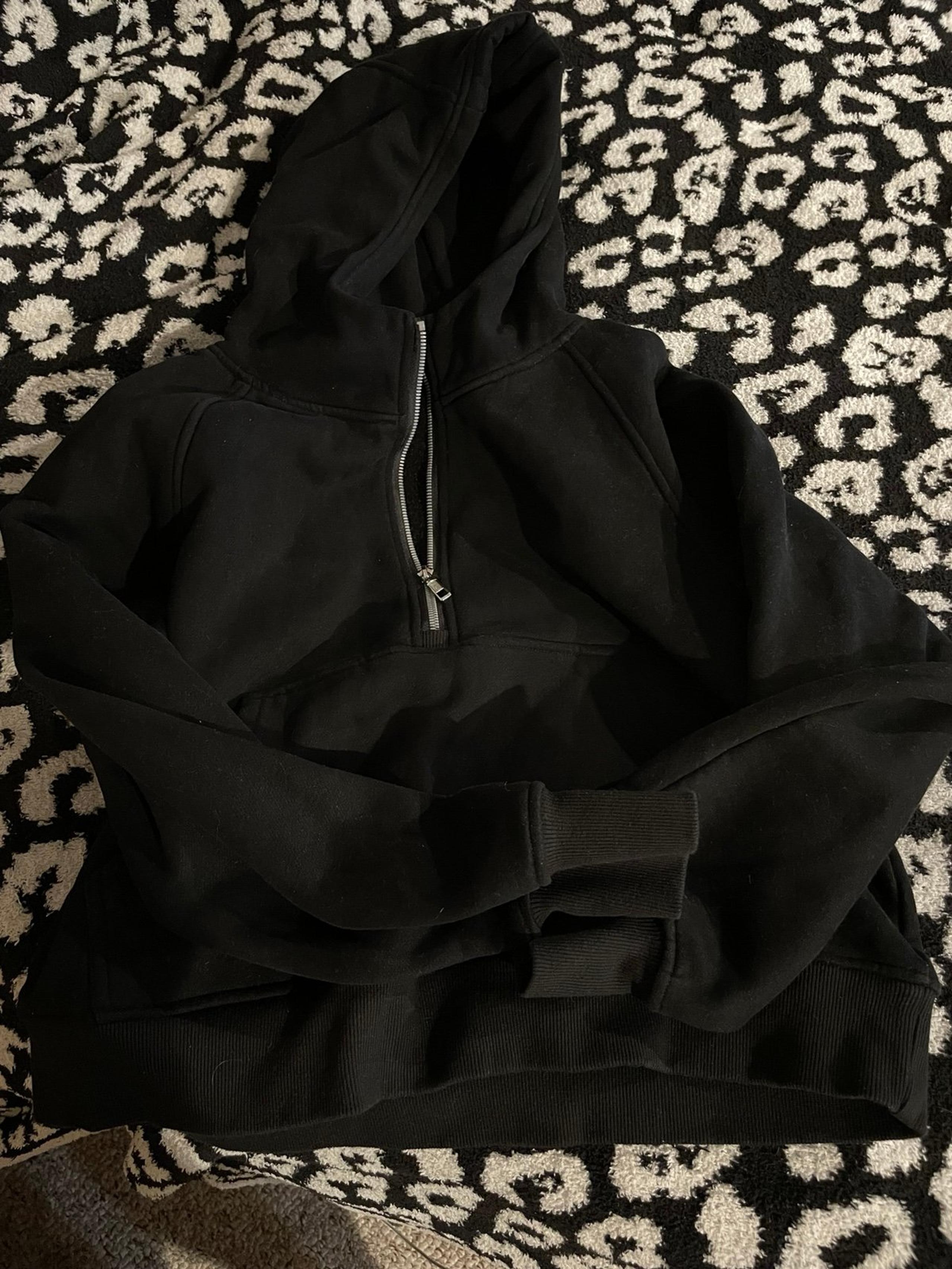 Half zip hoodie