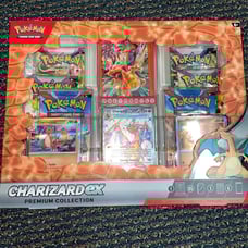 Pokemon charzard ex premium collections