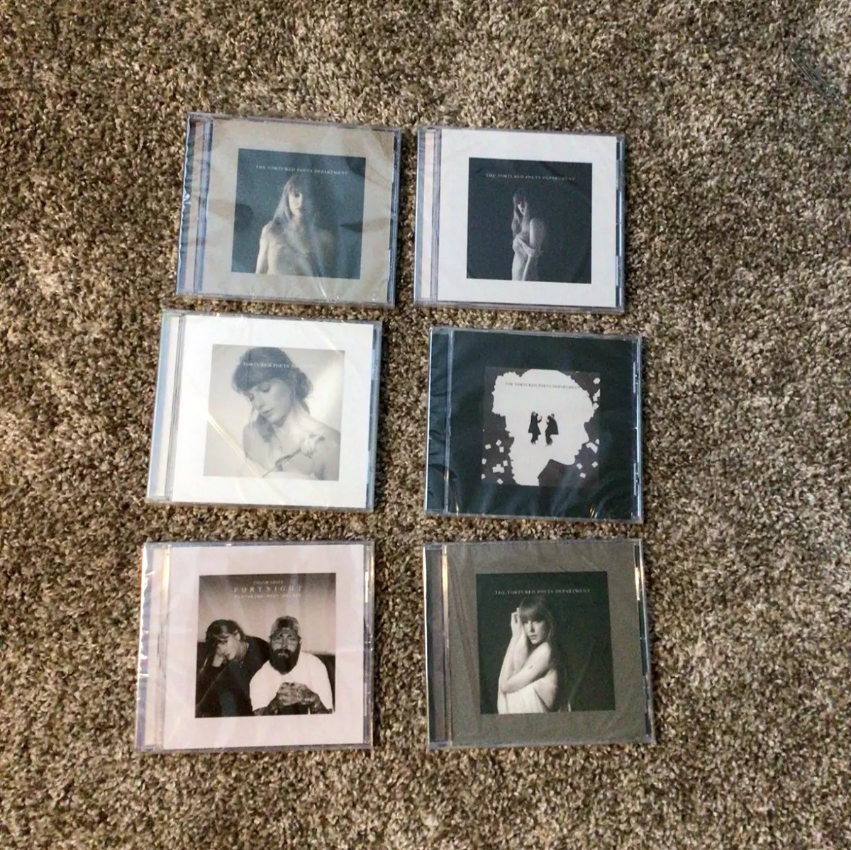 Taylor Swift CD Full Acoustic, Fortnight Single Bundle Tortured Poets Department