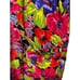 Vintage Rosey Tomato Bright Spring Floral Open Front Cardigan Size 40 / 20