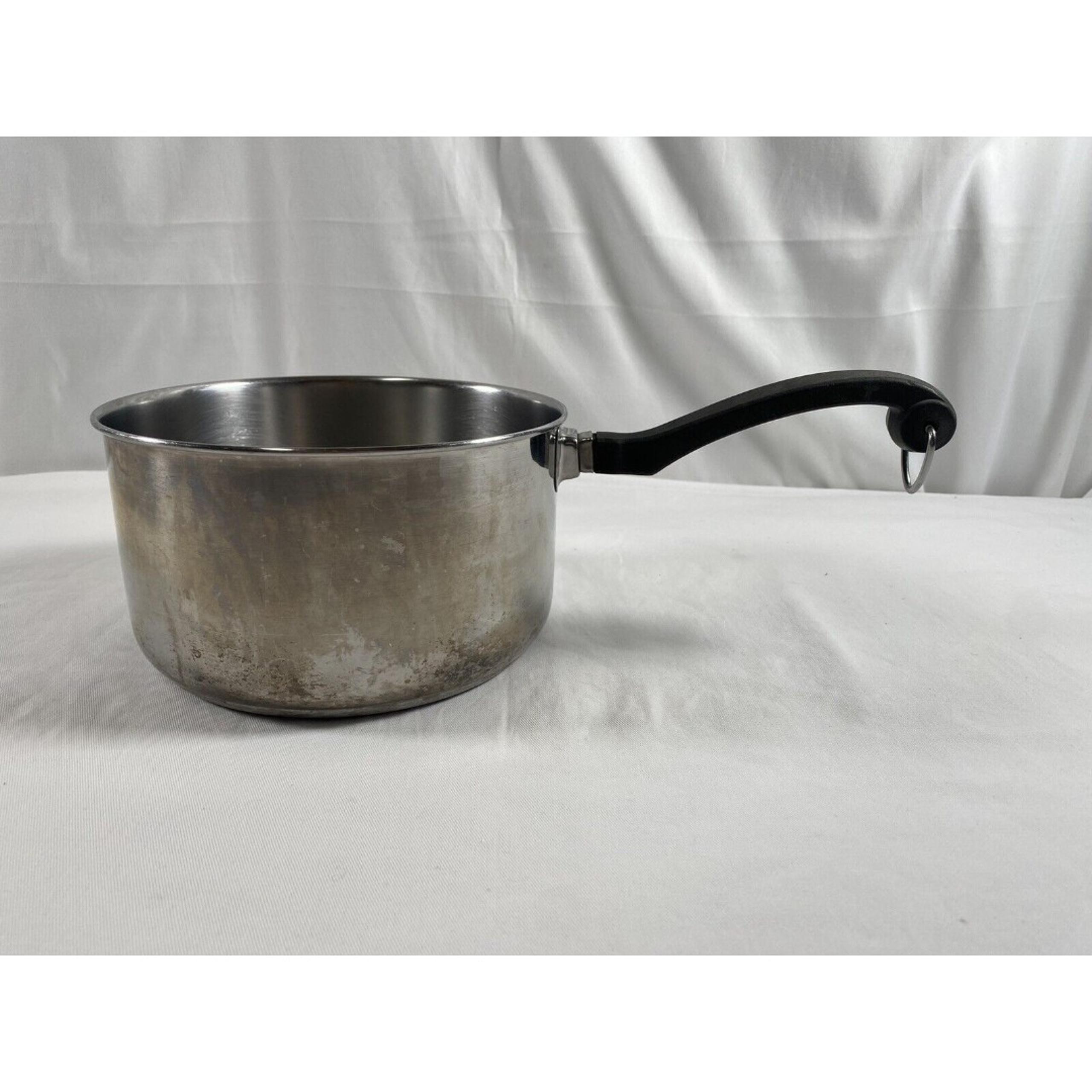 Vintage Farberware 3 Qt Pot Sauce Pan ONLY Stainless Steel