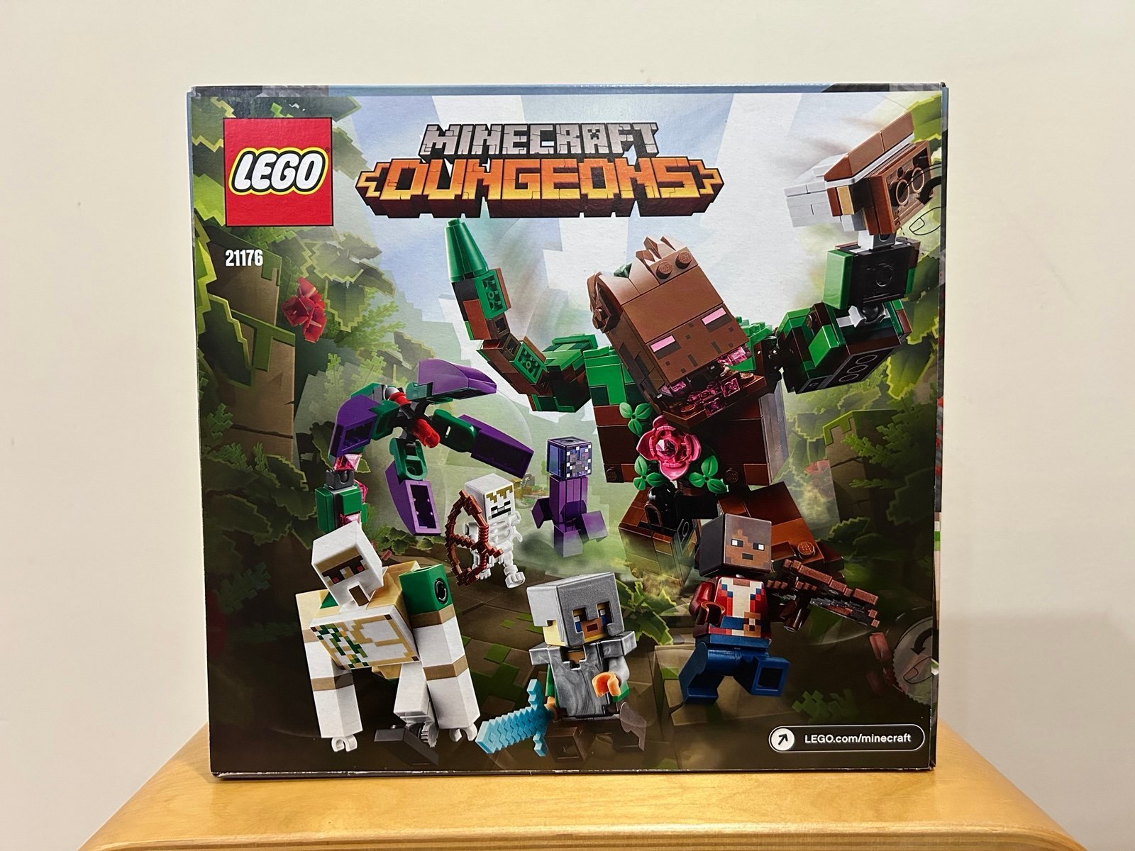 LEGO Minecraft Dungeons 21176 The Jungle Abomination NISB NEW FACTORY SEALED