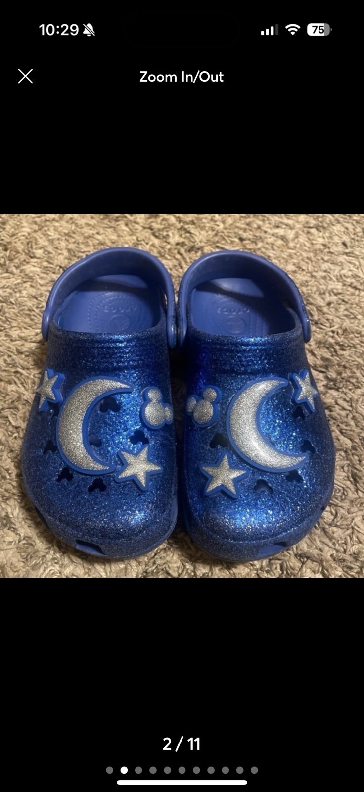mickey mouse crocs loafers