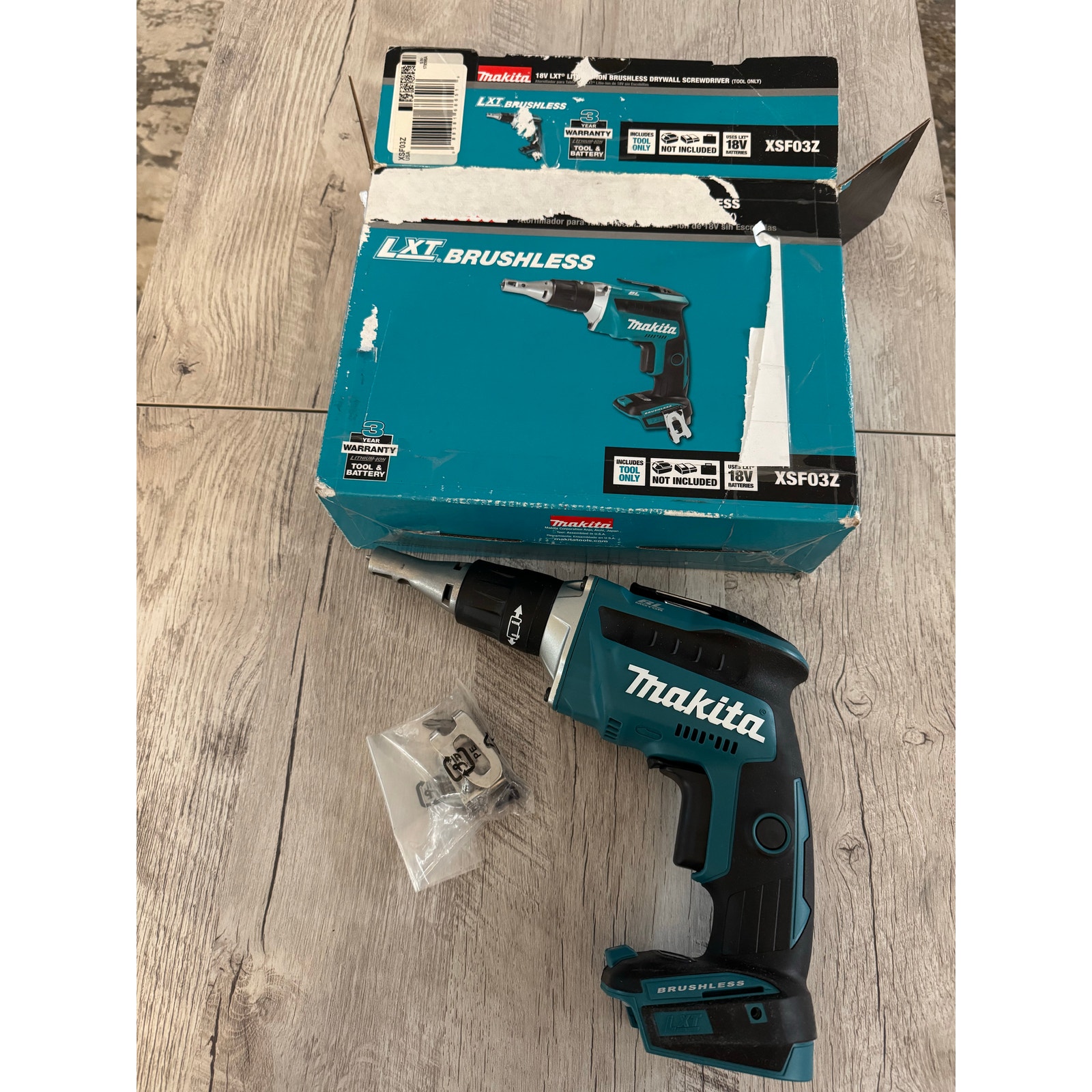 Makita XSF03Z-R 18V LXT Cordless Lithium-Ion Brushless Drywall Screwdriver