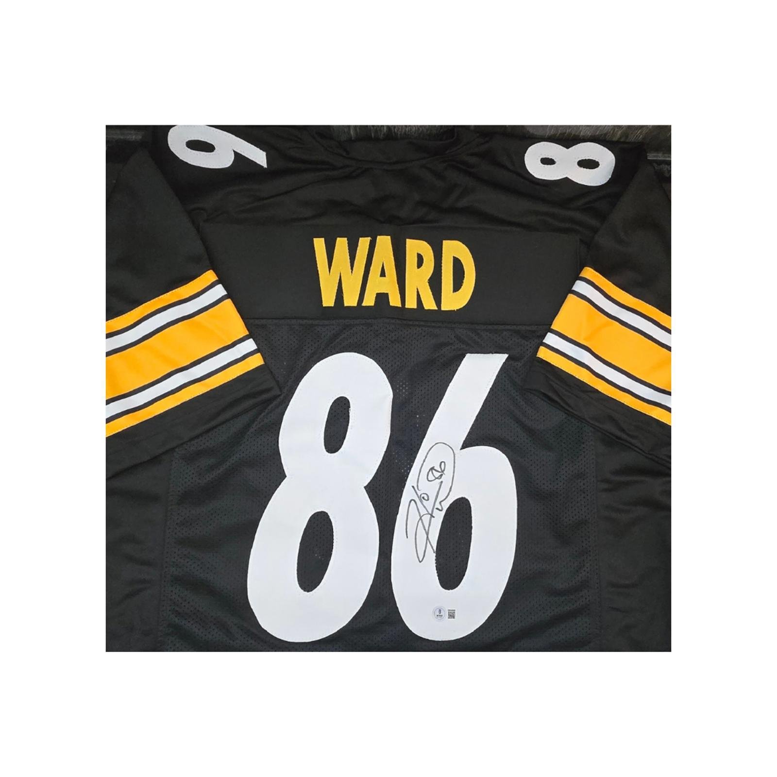 Hines Ward Pittsburgh Steelers Autographed Football Jersey Hologram