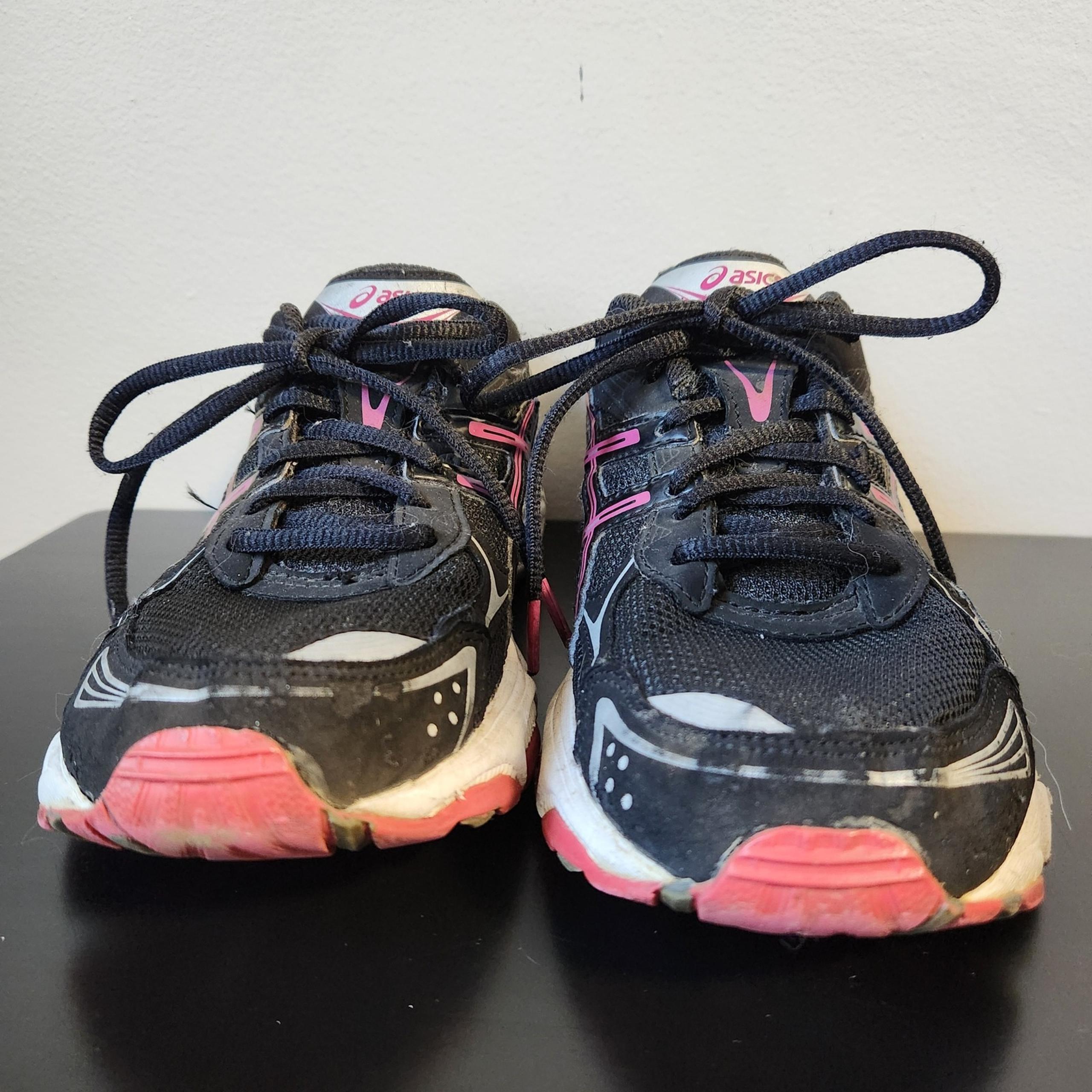 Asics GEL-Galaxy 5 Running Shoes Cushioned Athletic Sneakers Black Pink US 11