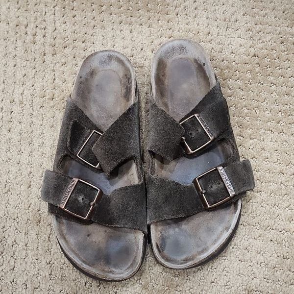 Birkenstock Arizona suede size 38
