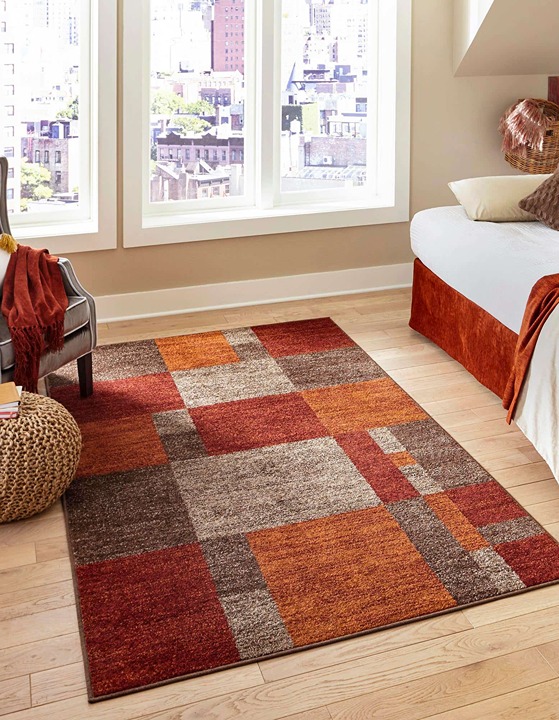 4' x 6' New Area Rug Multi H 54013 Home Decorative Art Soft Carpet Collectible