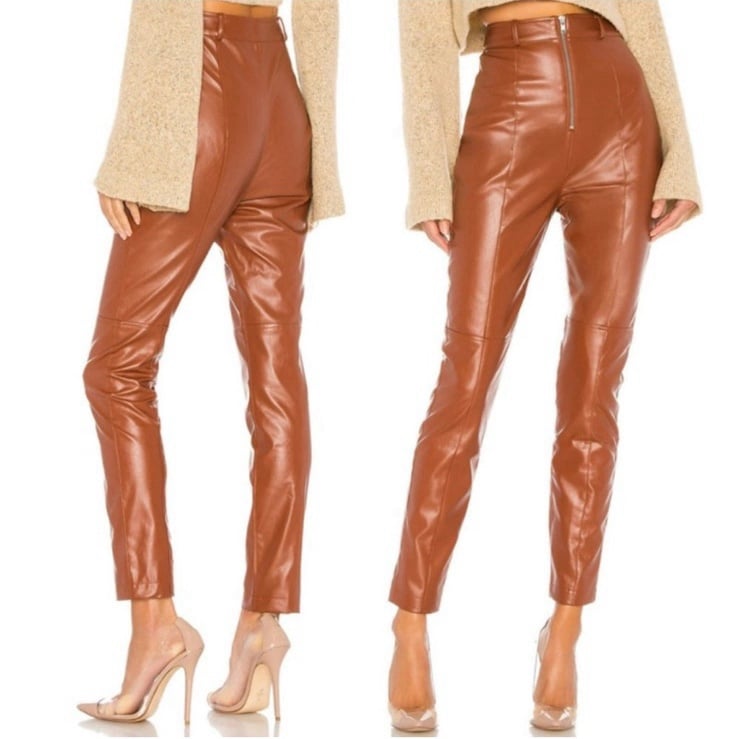 Lovers and Friends Georgie Pant in Chestnut Brown