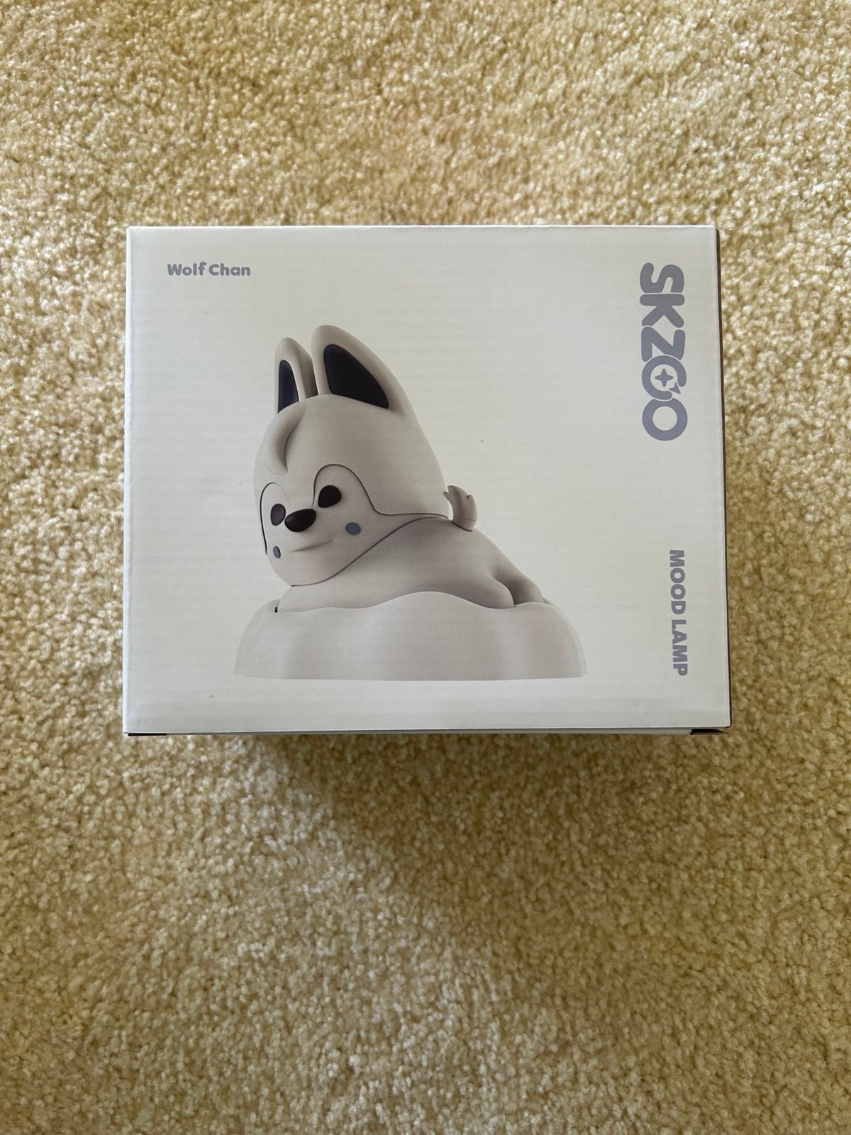SKZOO Wolf Chan/ Bang Chan Mood lamp with photocard- SKZ Dominate Merch ( New)
