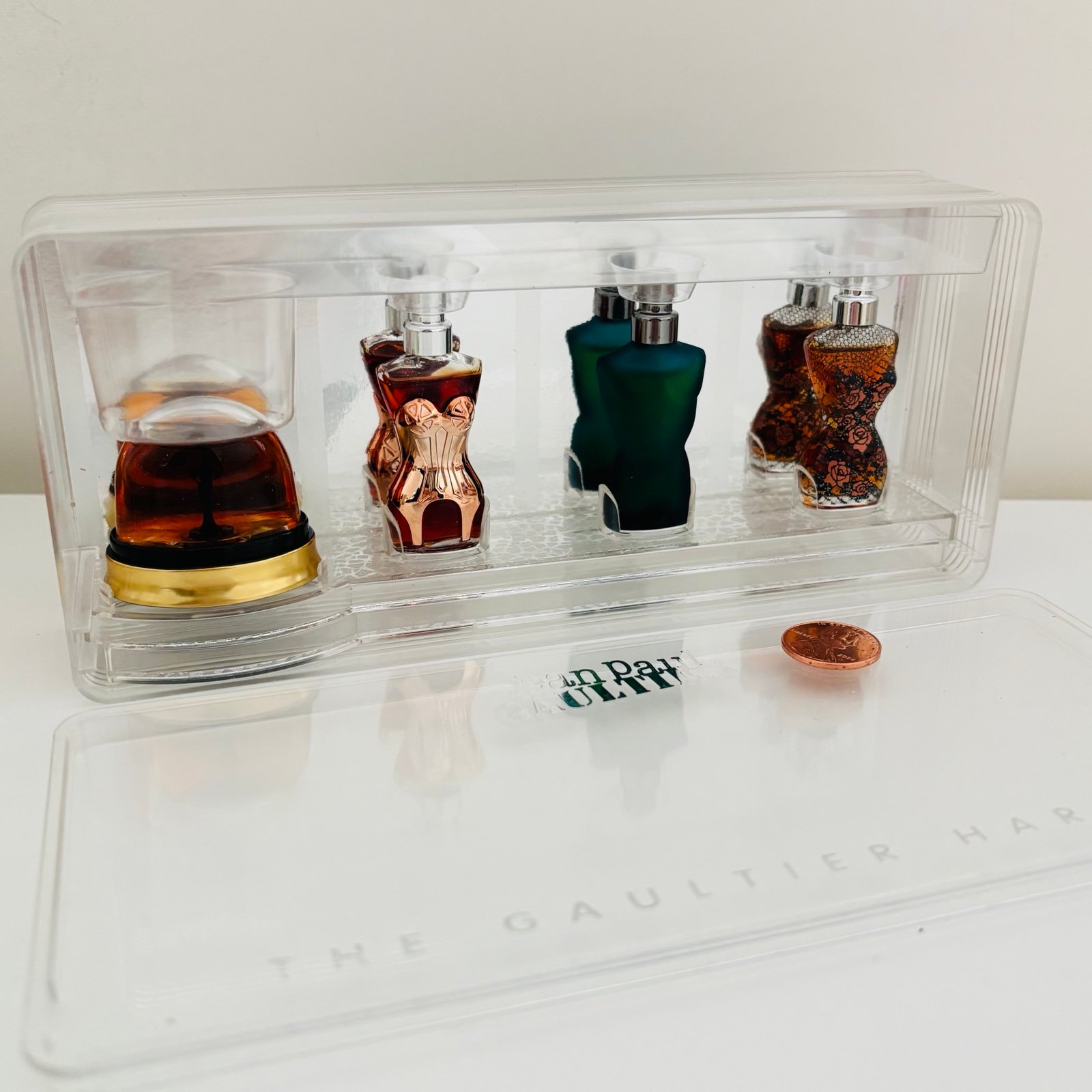 Vintage Jean Paul Gaultier Harem set 4 Pcs Perfume Miniature Rare