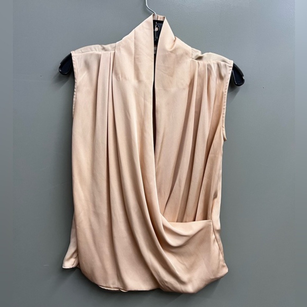 Christian Dior Vintage Pure silk cream blouse size M