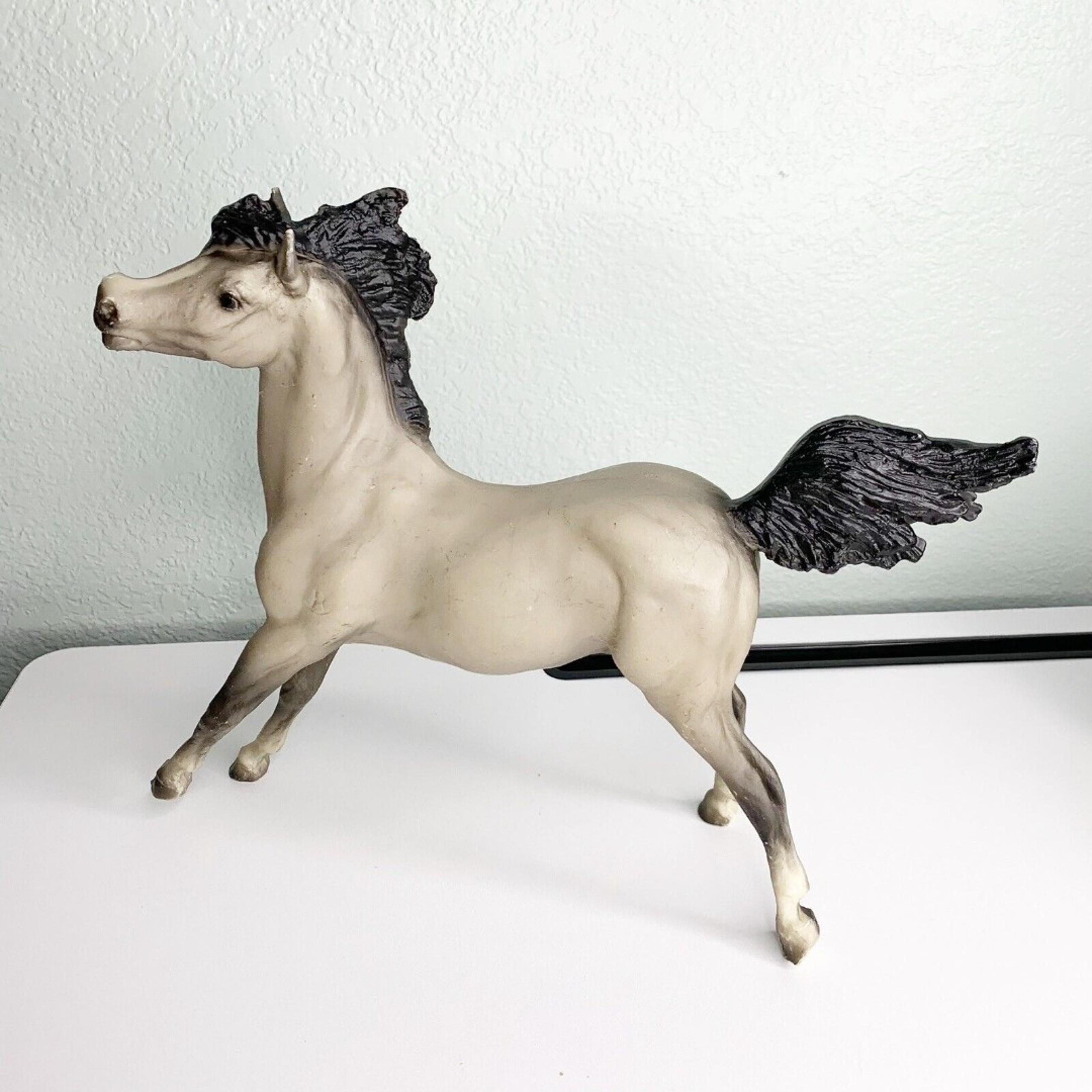 Vintage Breyer Smoky The Cow Horse #69 Gray 1981-1985 Traditional