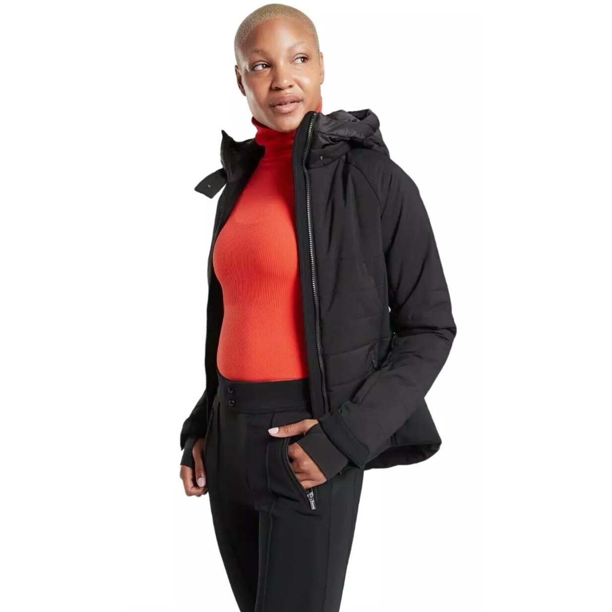 New Athleta Grace Peak Black Medium $229 Retails