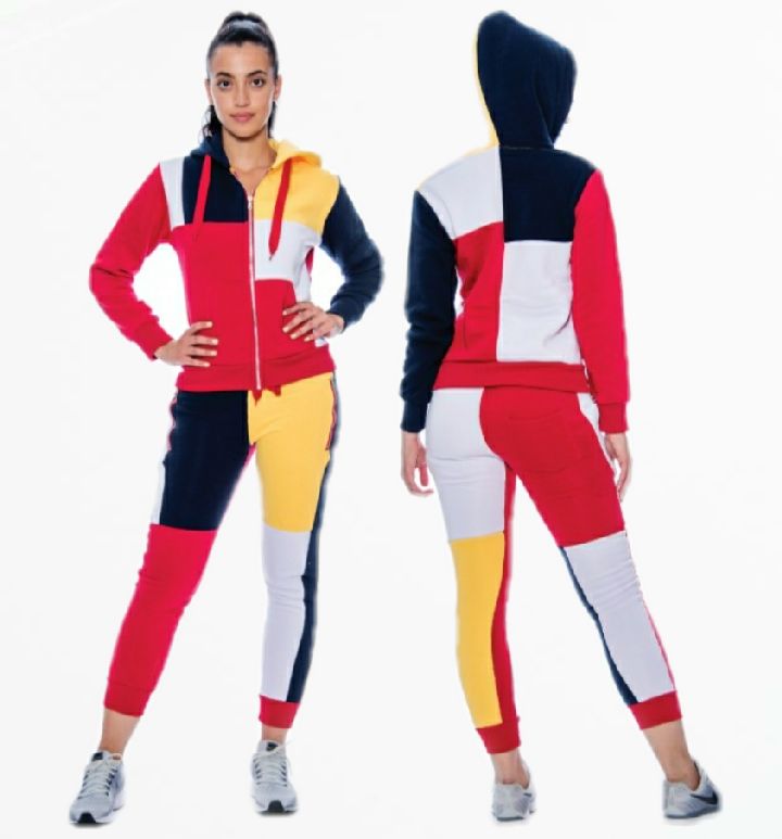 Color block jogger set